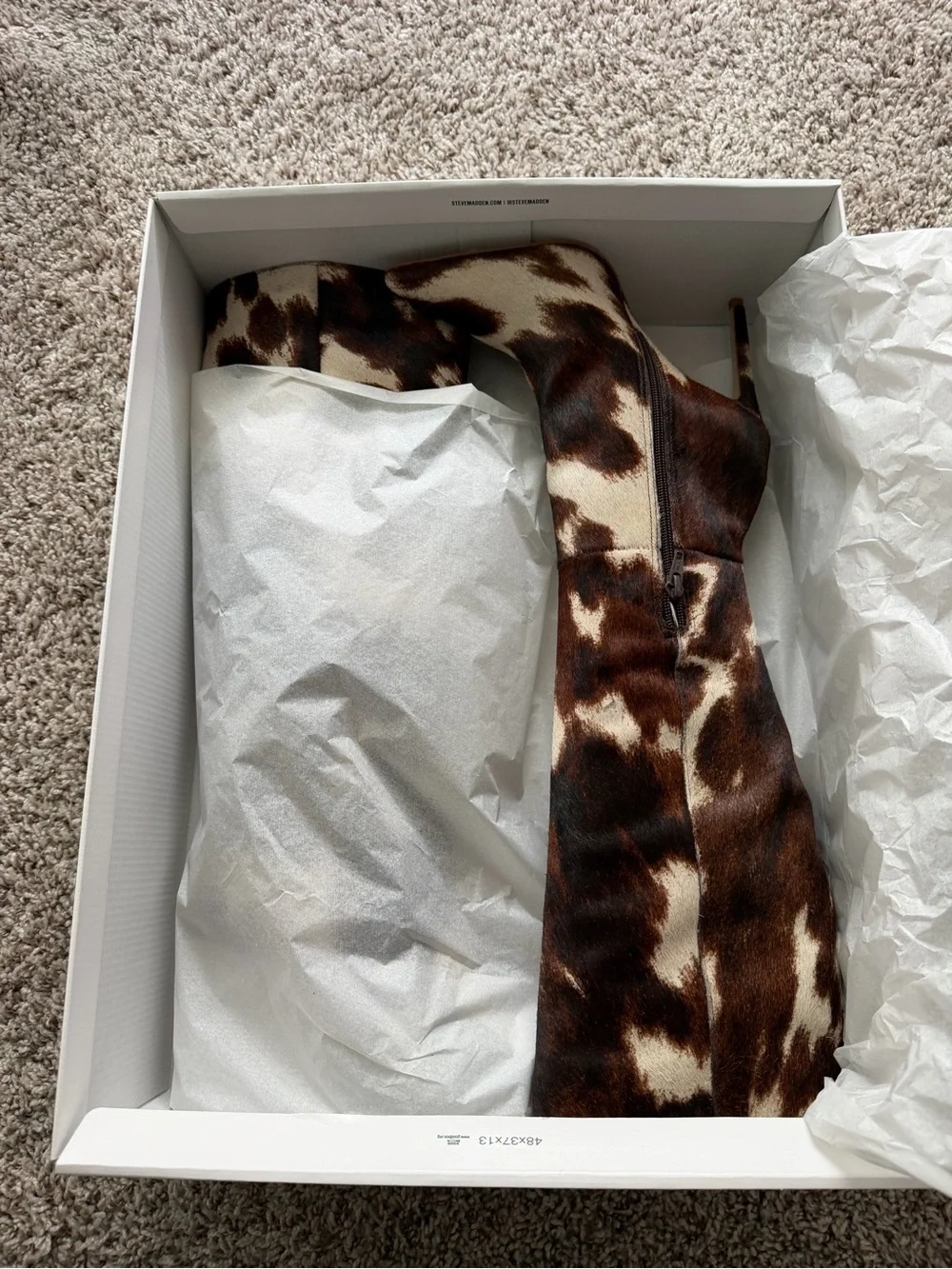 Steve Madden Cow Boots